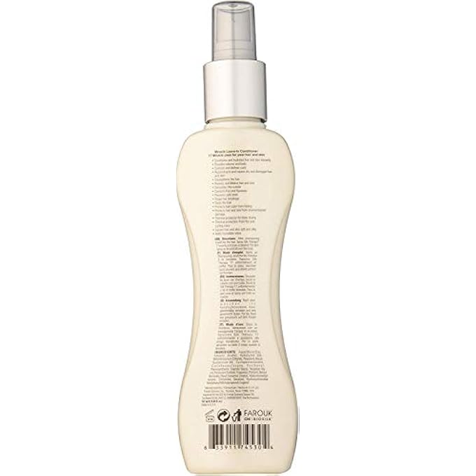 BIOSILK SILK THERAPY 17 MIRACLE SPRAY LEAVE-IN CONDITIONER - 2.26OZ TRAVEL SIZE - Image 3
